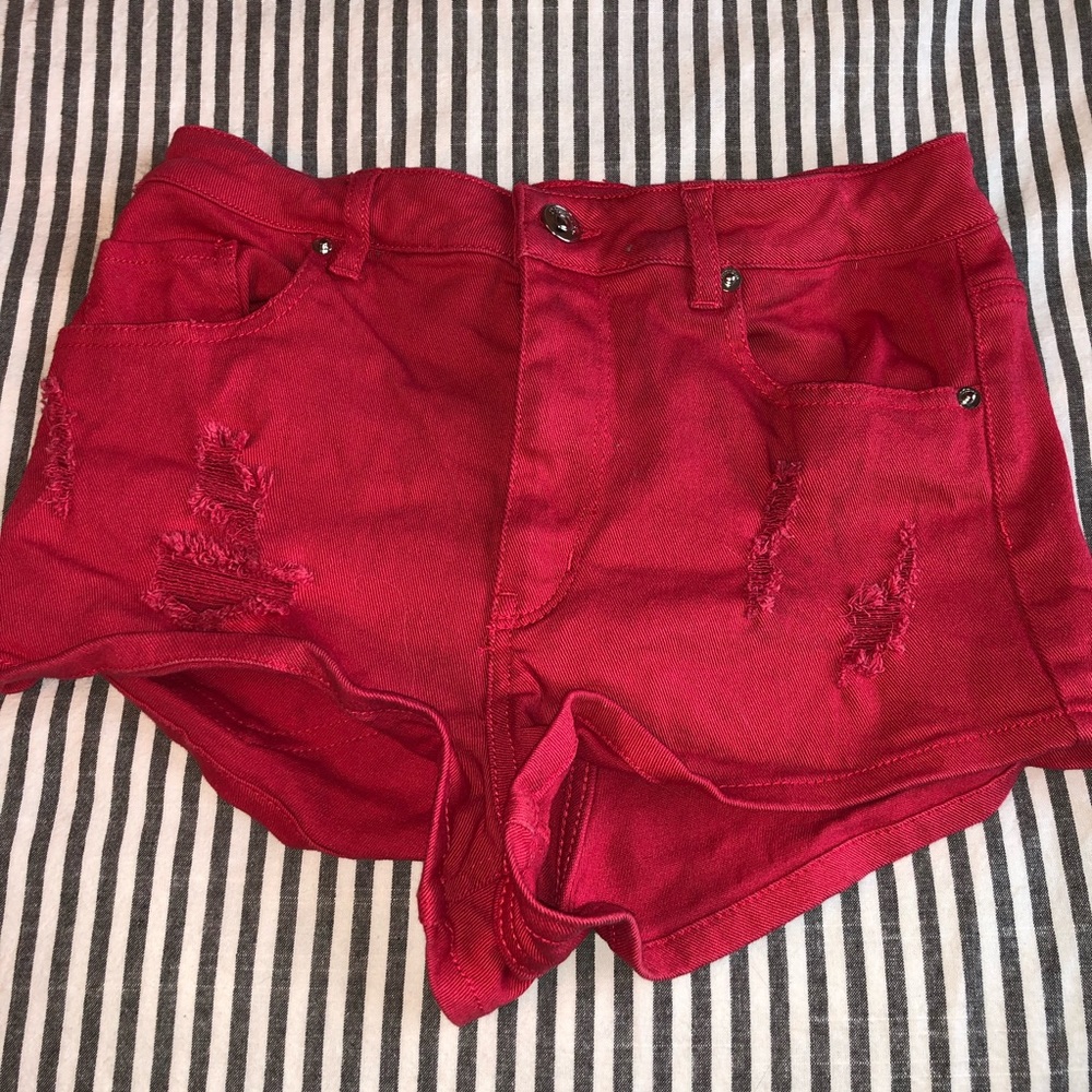 H&M divided jeans shorts . High waisted